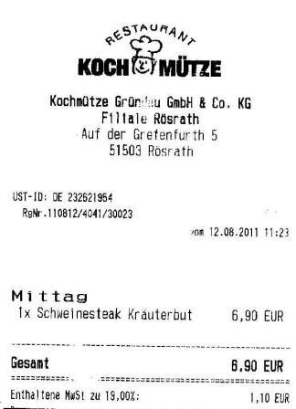 dbwi H�ffner Kochm�tze Restaurant